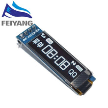 Load image into Gallery viewer, 1pcs 0.91 inch OLED module 0.91" white/blue OLED 128X32 OLED LCD LED Display Module 0.91" IIC Communicate for ardunio